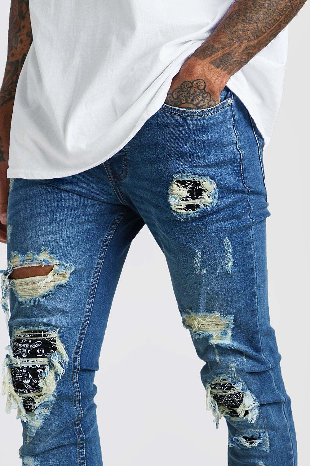 mouse cut jeans for men